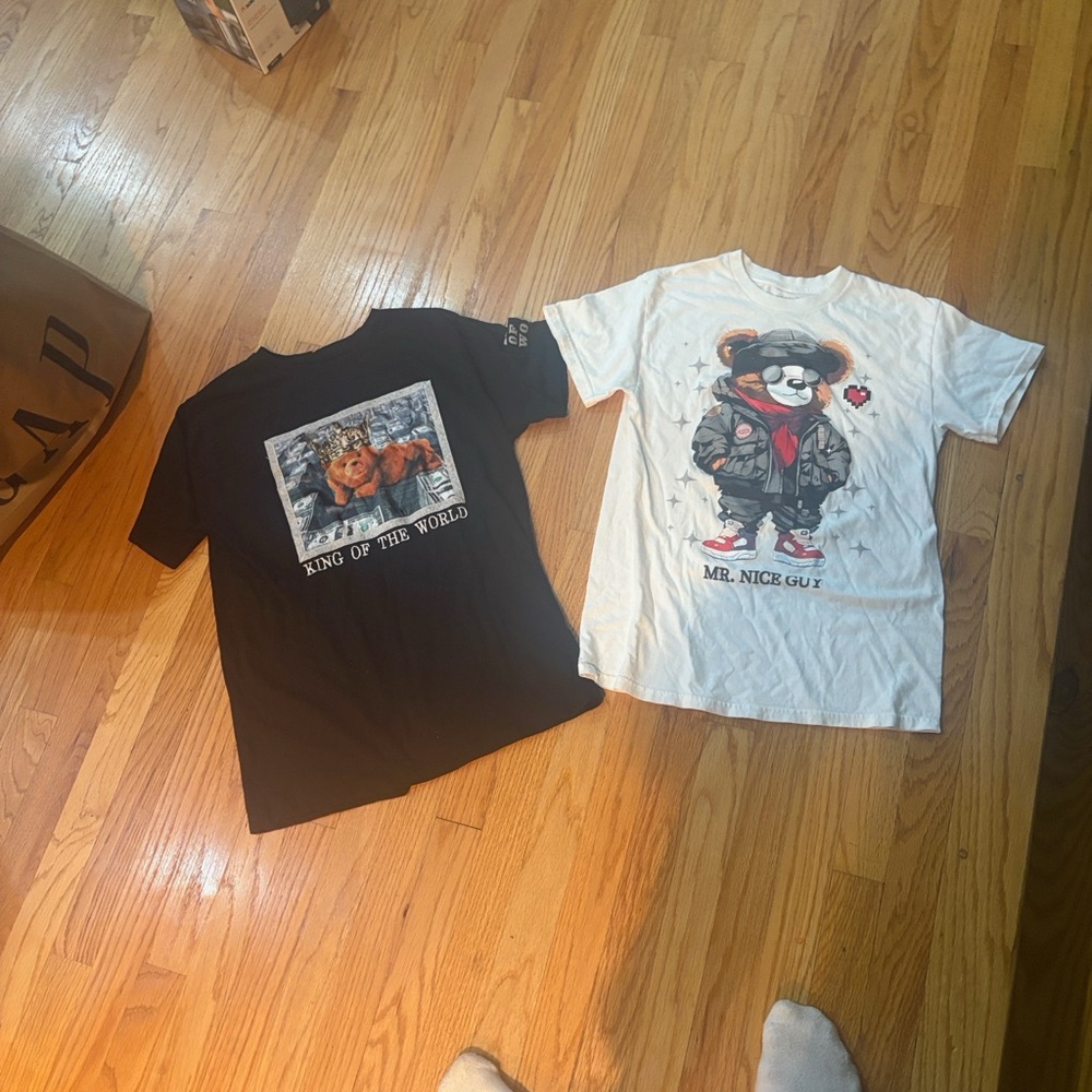 Kids Graphic T-Shirts - Black and White